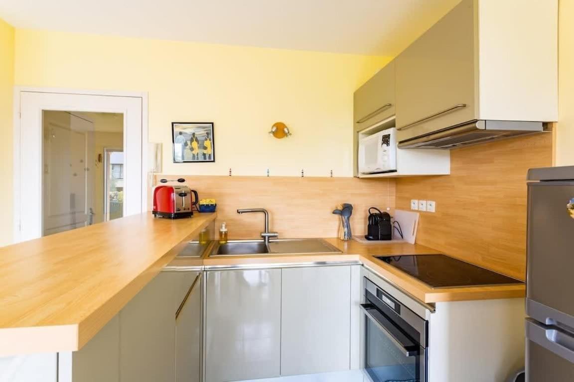L'Opale - Joli Appartement Avec Jardin Et Garage Dinard Esterno foto